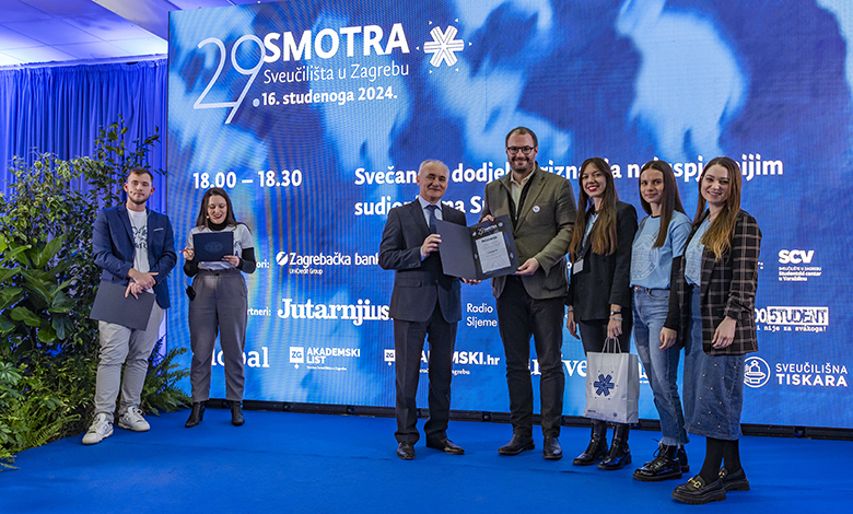 Dodijeljena priznanja najuspješnijim sudionicima 29. Smotre Sveučilišta u Zagrebu