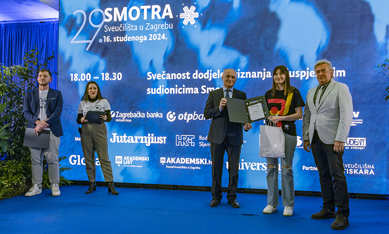 Dodijeljena priznanja najuspješnijim sudionicima 29. Smotre Sveučilišta u Zagrebu