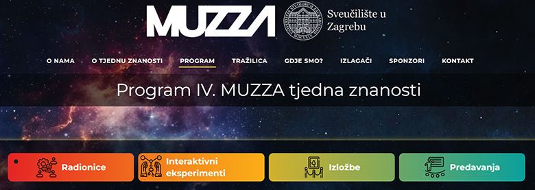 Od četvrtka: MUZZA tjedan znanosti na Sveučilištu u Zagrebu