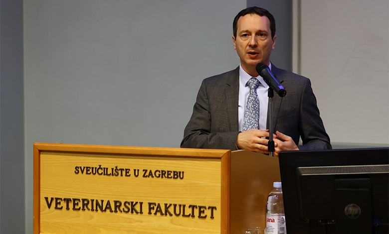 Francuski veposlanik posjetio Veterinarski fakultet u Zagrebu