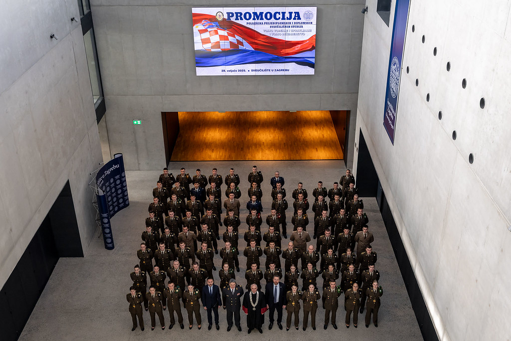 Svečana promocija polaznika sveučilišnih studija Vojno inženjerstvo i Vojno vođenje i upravljanje