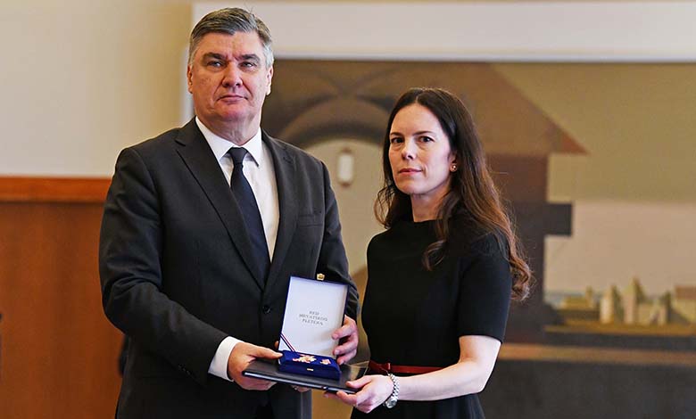 Predsjednik Milanović odlikovao profesore Građevinskog fakulteta