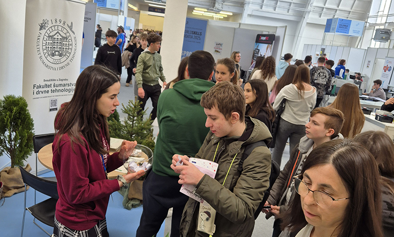 Fakultet šumarstva i drvne tehnologije na WorldSkills Croatia 2025