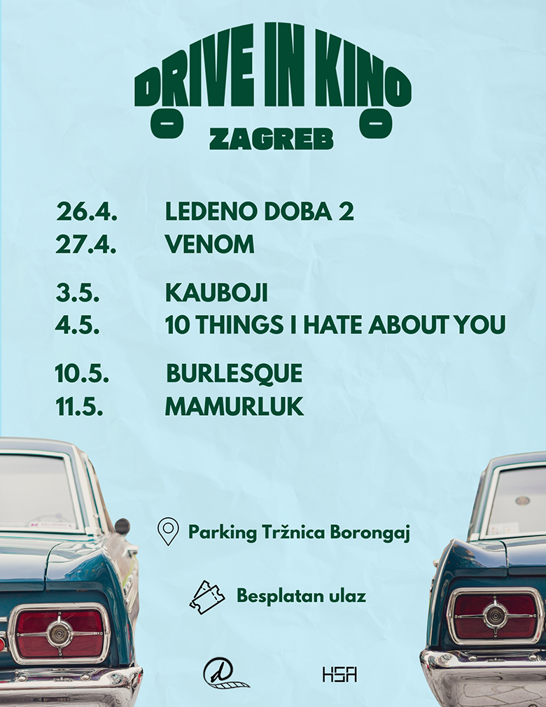 Hrvatska studentska asocijacija vraća Drive In kino u grad