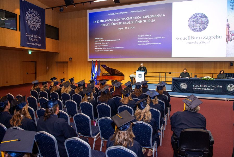 Svečano promovirano 196 studenata Pravnog fakulteta
