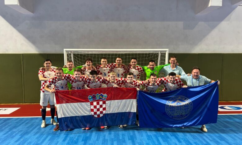Zagreb domaćin 14. Europskog sveučilišnog prvenstva u futsalu