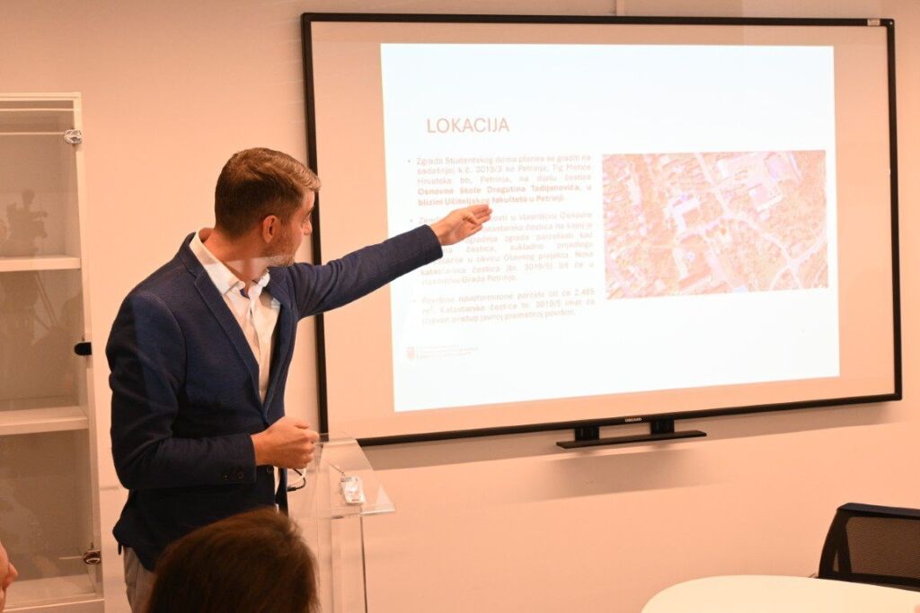 Potpisan ugovor za izgradnju novog Studentskog doma Petrinja vrijedan 5,75 milijuna eura