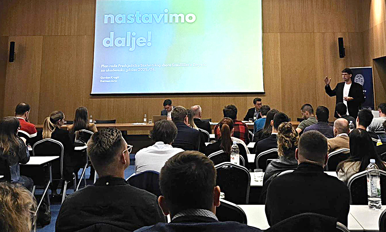 Gordan Kragić novi je predsjednik Studentskog zbora