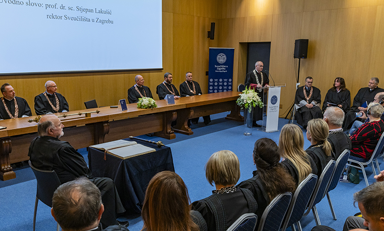 Prof. dr. sc. Branimiru Ivanu Šikiću svečano dodijeljen počasni doktorat Sveučilišta u Zagrebu