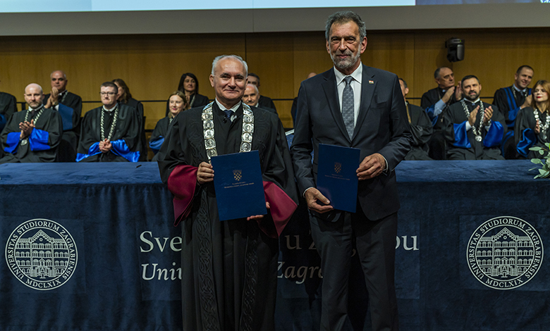 Zahvala Sveučilišta u Zagrebu predsjedniku Vlade RH mr. sc. Andreju Plenkoviću povodom potpisivanja Programskoga ugovora