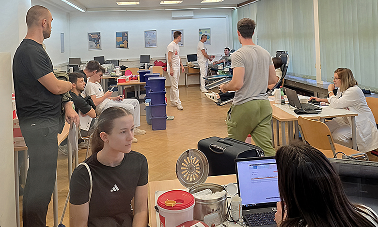 Kineziolozi darivali krv