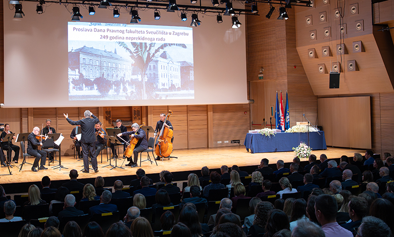 ​Pravni fakultet u Zagrebu proslavio 249. obljetnicu: U tri godine 21,7 posto više upisanih
