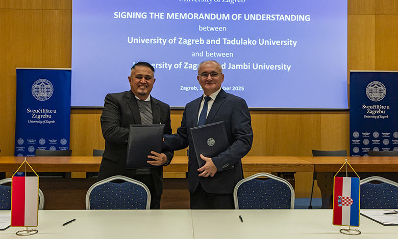 Sveučilište u Zagrebu potpisalo Memorandum o razumijevanju s dva indonezijska sveučilišta