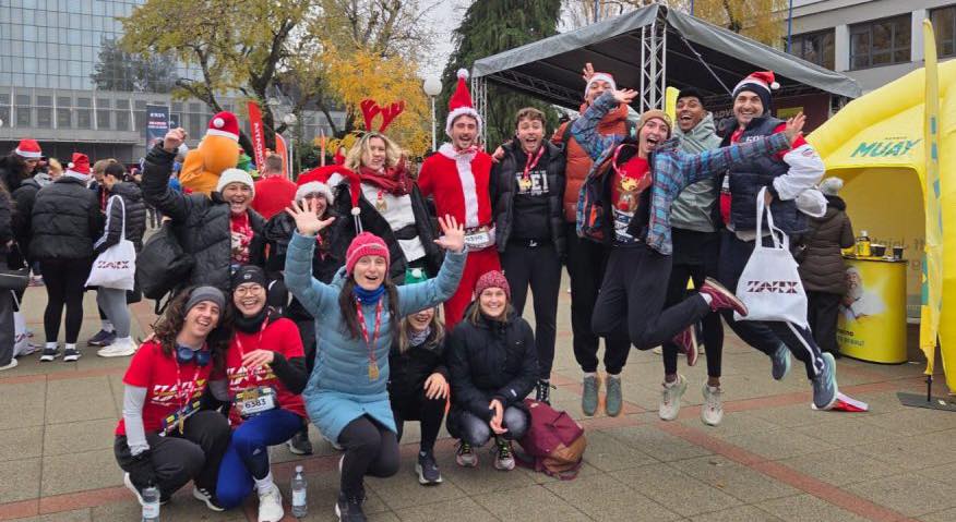 Zagrebački studenti na Advent Run utrci