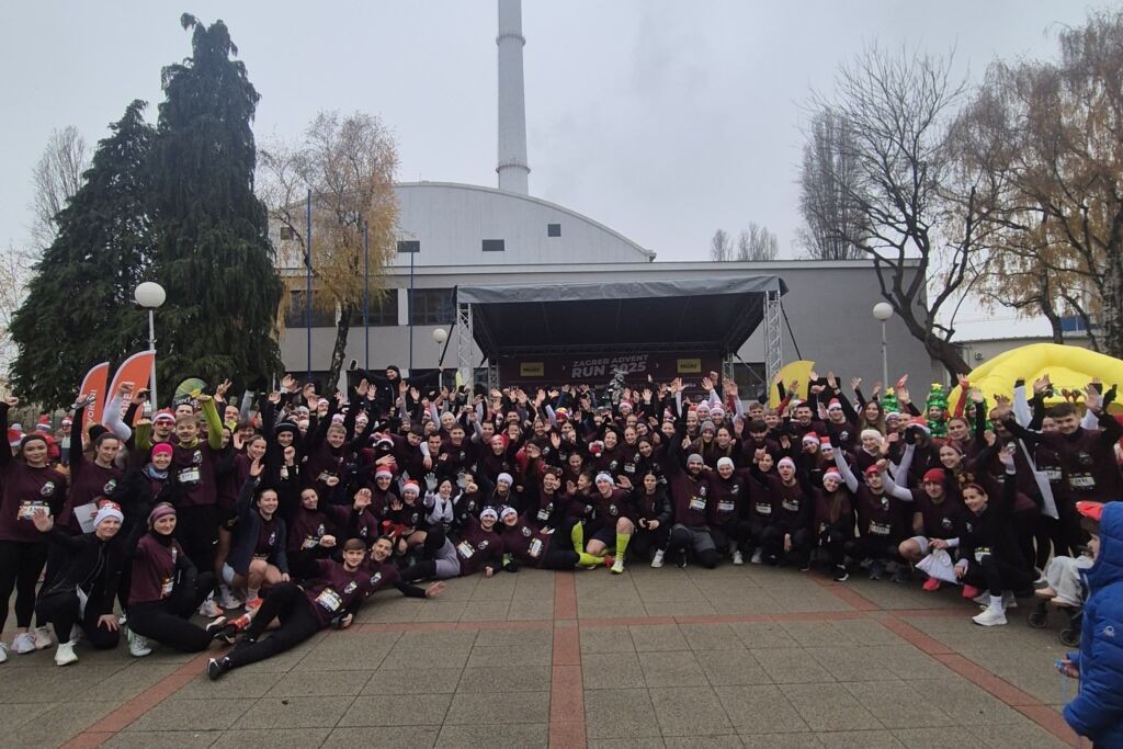 Zagrebački studenti na Advent Run utrci