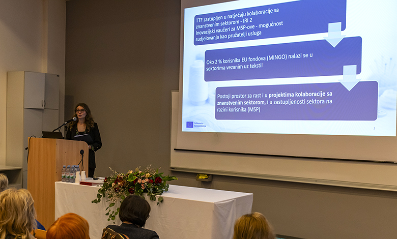 Obrazovanje, istraživanje i gospodarstvo kao temelj razvoja tekstilnog sektora