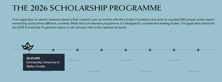 Studirate u STEM području? Prijavite se za stipendije Lürssen zaklade