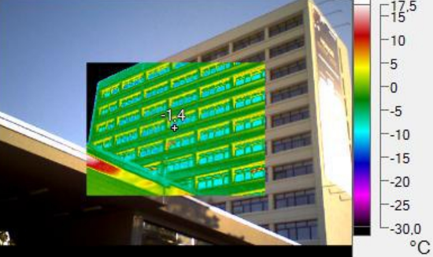 Termografske snimke zgrade FSB-a