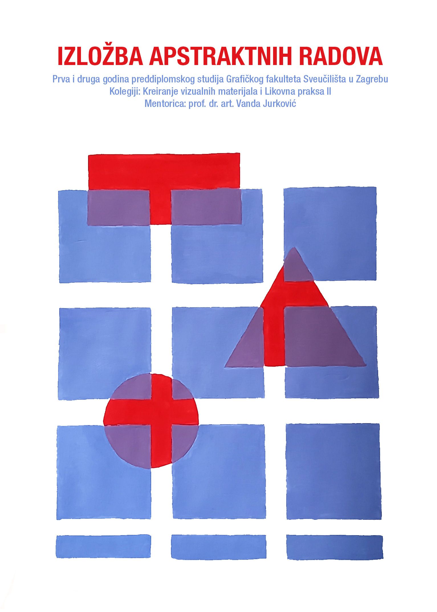 Pogledajte apstraktne radove studenata Grafičkog fakulteta 