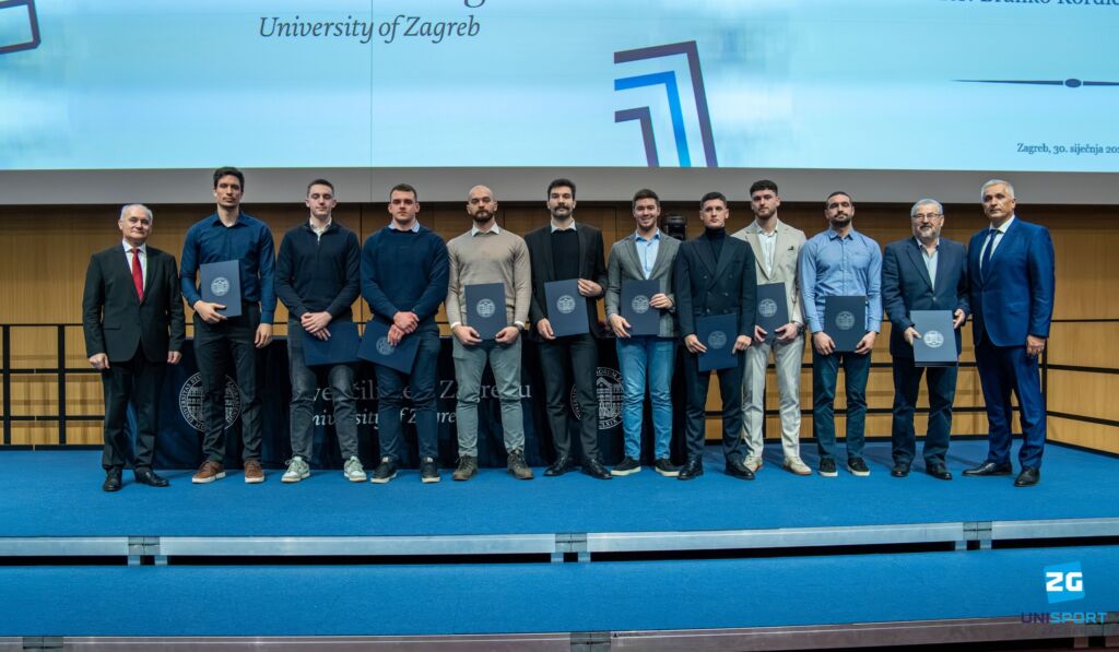 Nagrađeni najbolji studenti sportaši Sveučilišta u Zagrebu