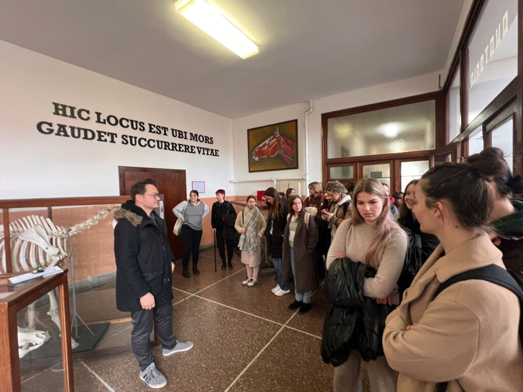 Studenti iz Ljubljane u stručnom posjetu zagrebačkoj Veterini