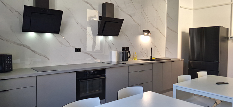 Nova, moderno opremljena kuhinja u Studentskom domu Varaždin