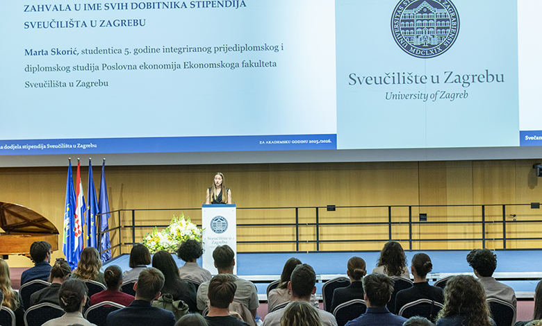 Sveučilište u Zagrebu dodijelilo 400 stipendija za ak. god. 2025./2026. najizvrsnijim studentima