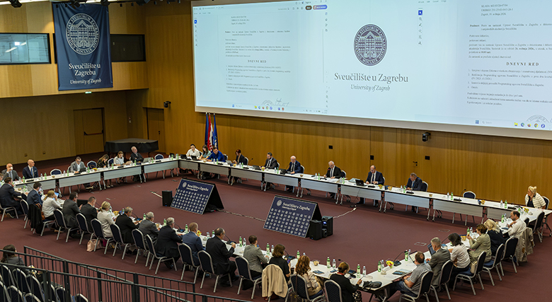 Sastanak Uprave Sveučilišta u Zagrebu s dekanicama i dekanima fakulteta i umjetničkih akademija