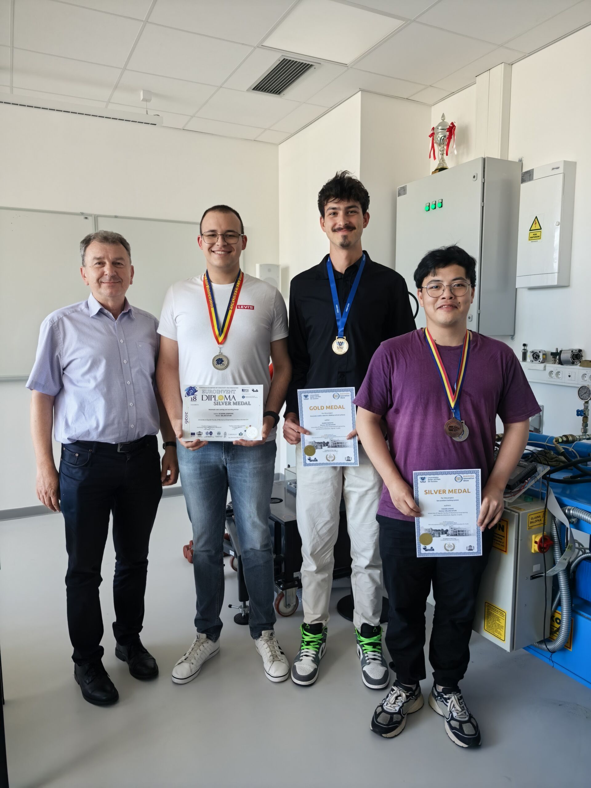 Studenti FSB-a osvojili zlatnu i dvije srebrne medalje za inovacije