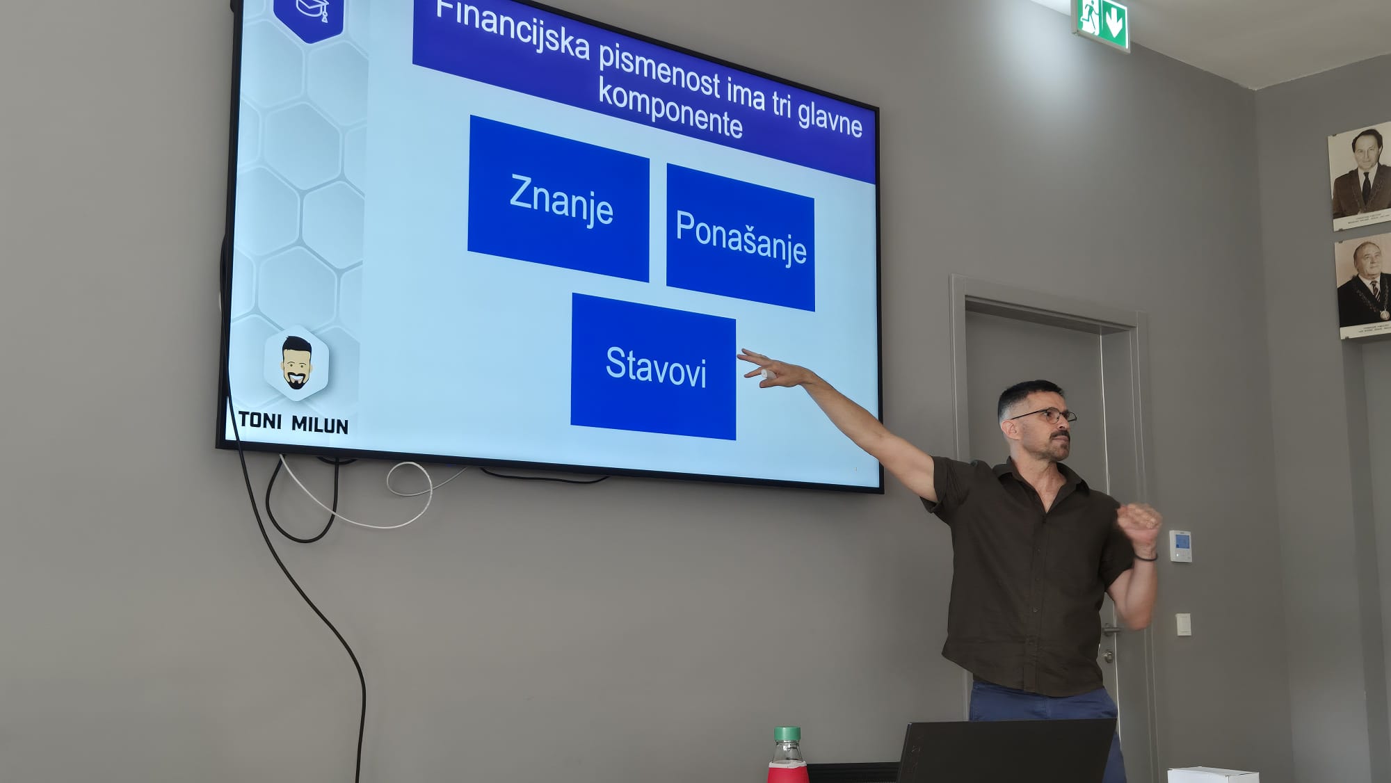 Toni Milun na Građevinskom fakultetu