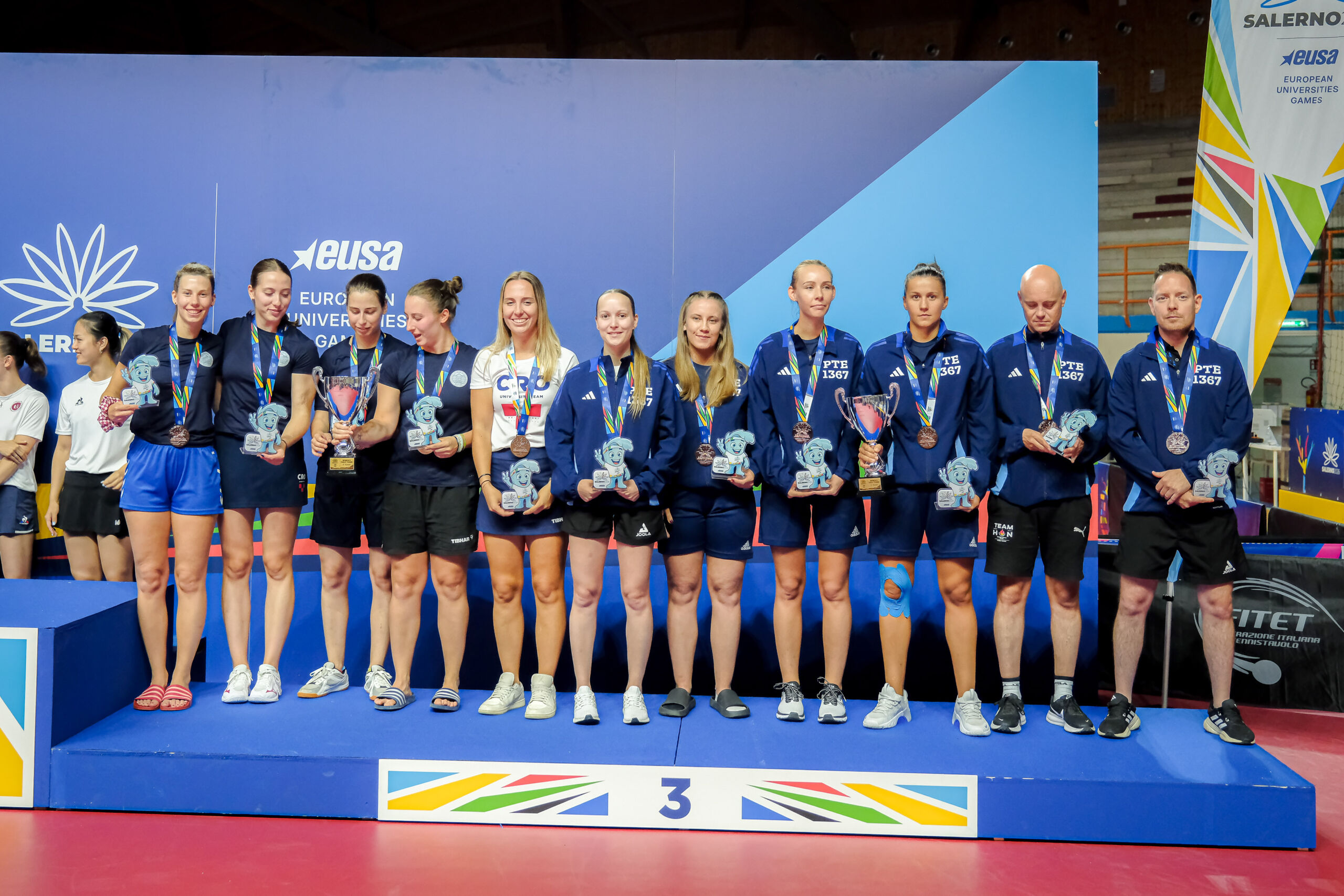 EUG2026: 4 europske medalje stolnotenisačica Sveučilišta u Zagrebu