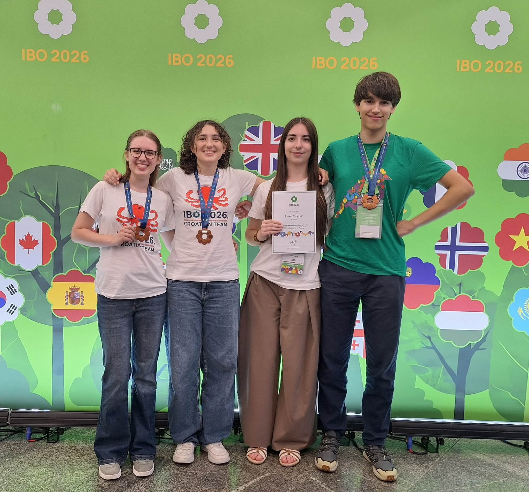 Hrvatski mladi biolozi osvojili tri bronce na međunarodnoj olimpijadi