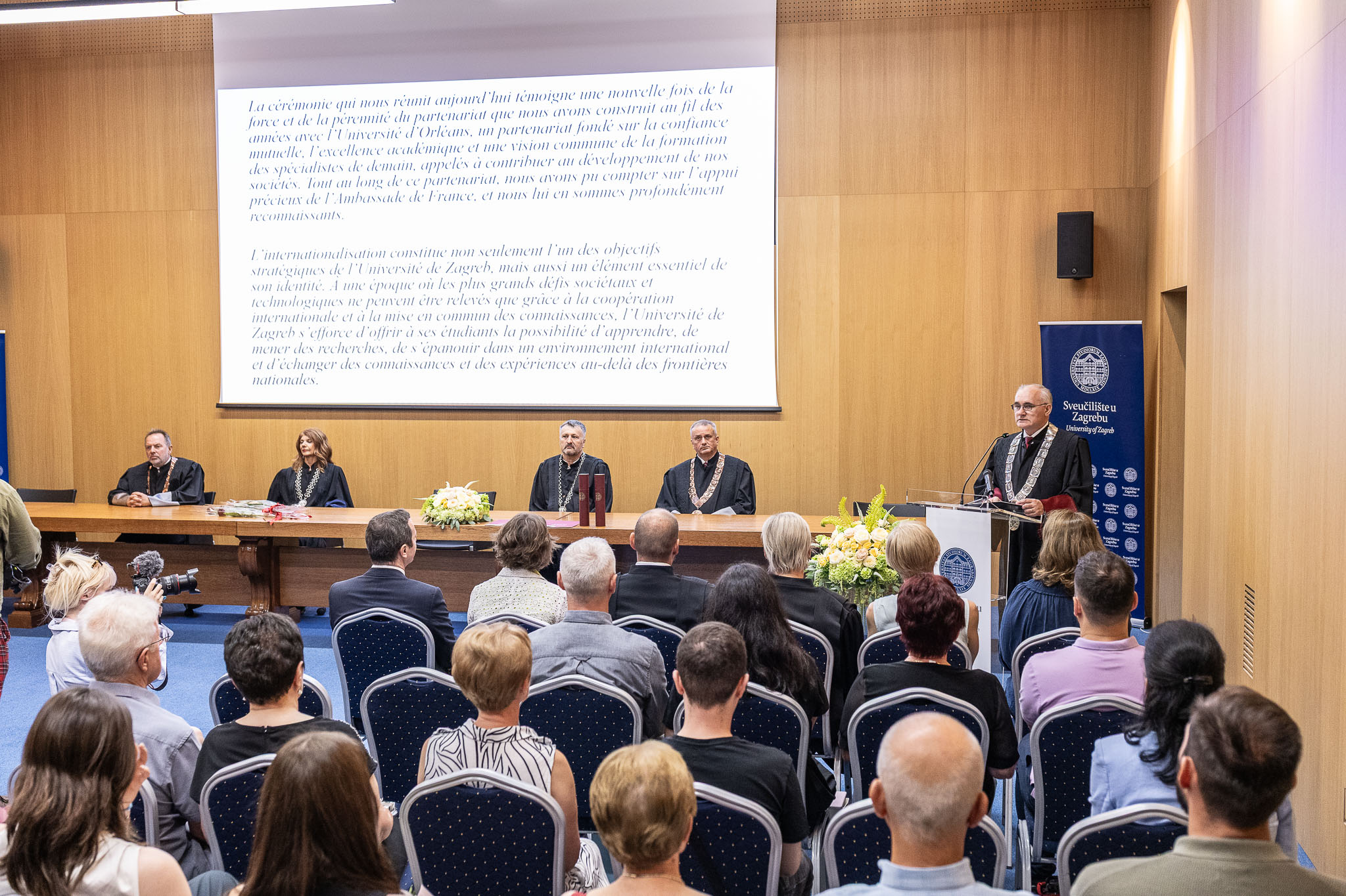 Svečano promovirana 17. generacija studenata diplomskoga studija Sveučilišta u Zagrebu i Sveučilišta u Orléansu