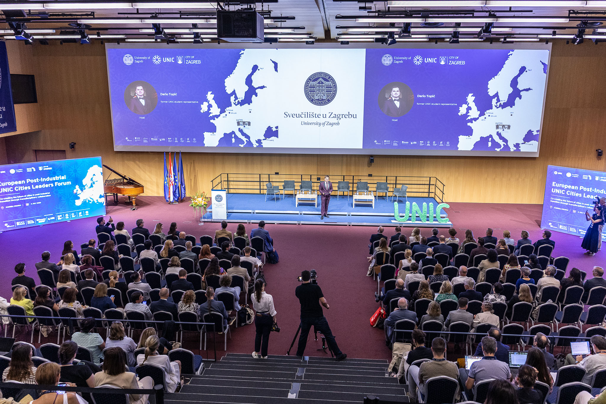 Sveučilište u Zagrebu domaćin European Post-Industrial UNIC Cities Leaders Foruma