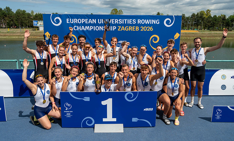 Sveučilište u Zagrebu najuspješnije europsko sveučilište u veslanju!