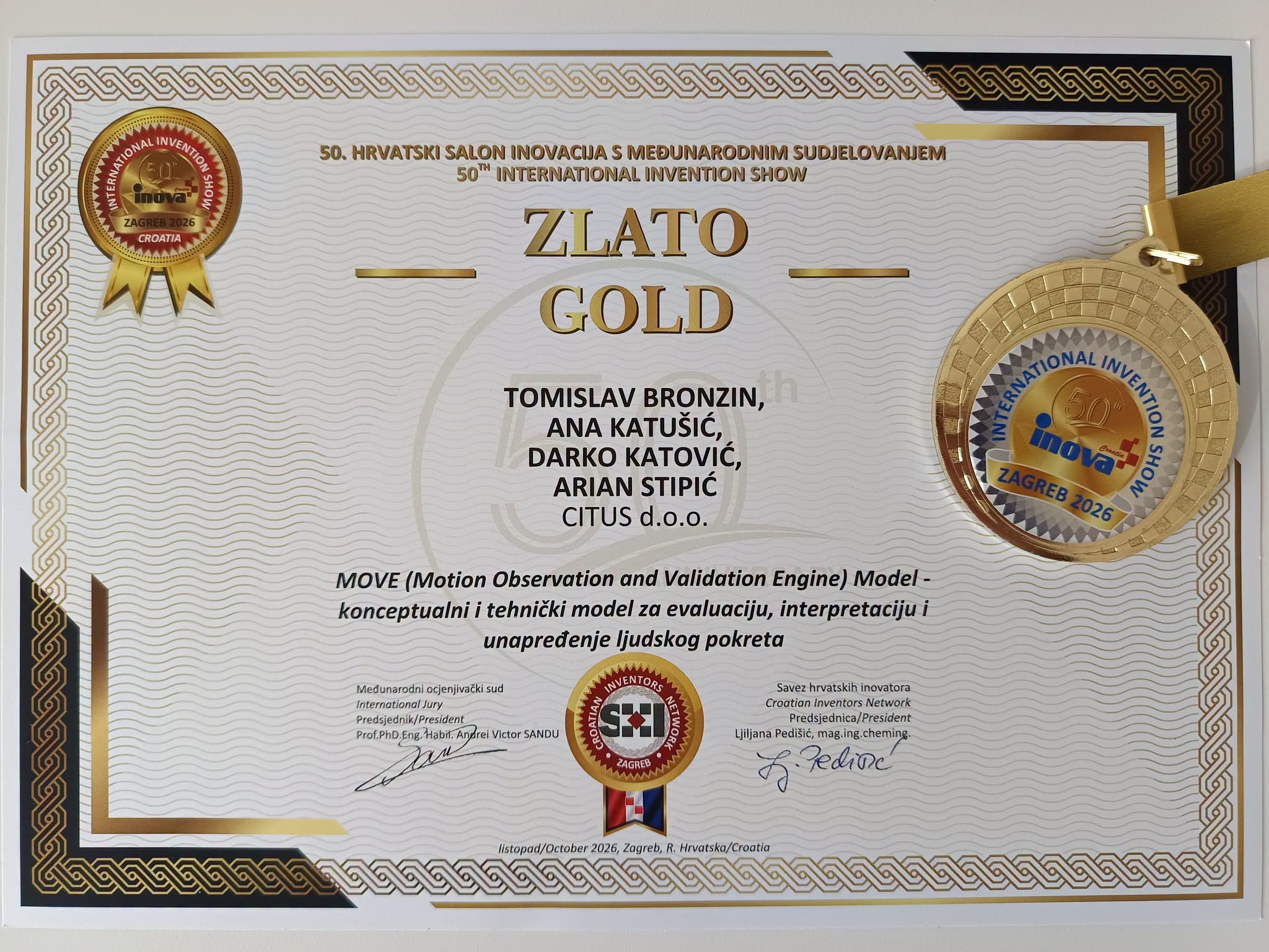 Sveučilište u Zagrebu briljiralo na salonu inovacija INOVA 2026.