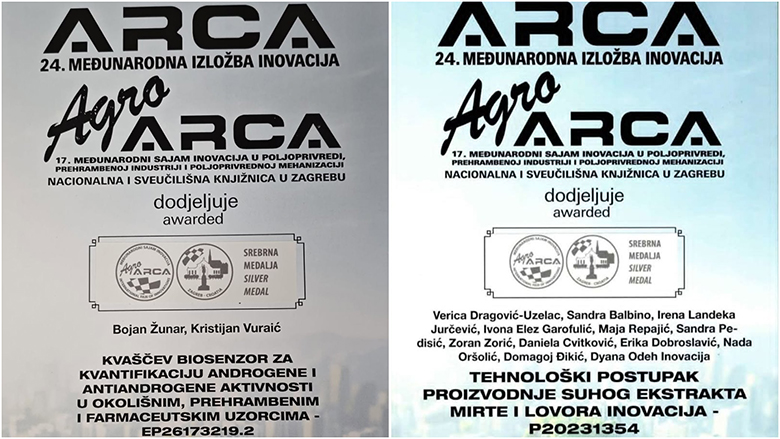 Dvije srebrne medalje za inovacije PBF-a
